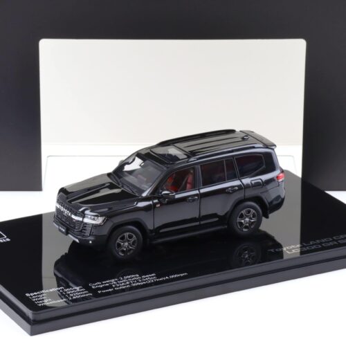 LCD Models 1:43 Toyota Land Cruiser LC300 GR Sport White Metallic Die-Cast Model Car | Two Variants Collectible