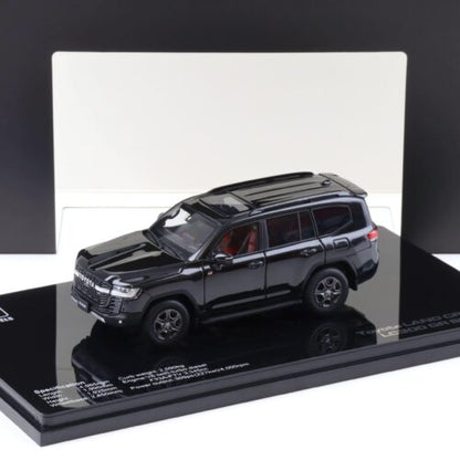 LCD Models 1:43 Toyota Land Cruiser LC300 GR Sport White Metallic Die-Cast Model Car | Two Variants Collectible