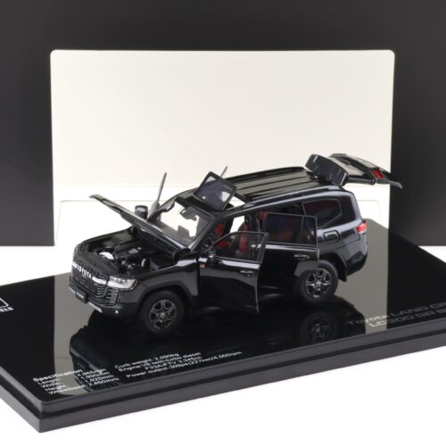 LCD Models 1:43 Toyota Land Cruiser LC300 GR Sport White Metallic Die-Cast Model Car | Two Variants Collectible
