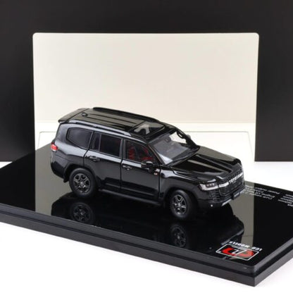 LCD Models 1:43 Toyota Land Cruiser LC300 GR Sport White Metallic Die-Cast Model Car | Two Variants Collectible