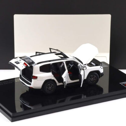 LCD Models 1:43 Toyota Land Cruiser LC300 GR Sport White Metallic Die-Cast Model Car | Two Variants Collectible