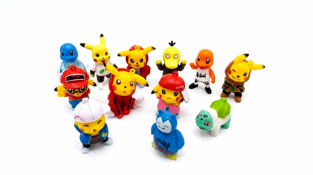 Pokémon 12-Piece Mini Figure Collection Gift Set 5cm | Collectible Character Toy Set
