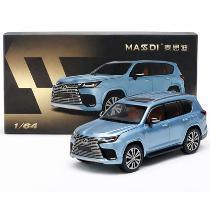 MASSDI 1:64 Lexus LX600 2022 Diecast Luxury SUV – Premium Mini Collector Model Car