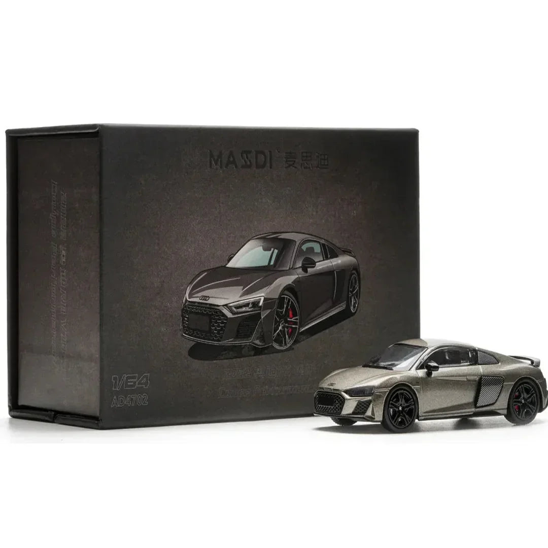 MASSDI 1:64 Audi R8 V10 Coupe Performance 2022 Diecast Sports Car
