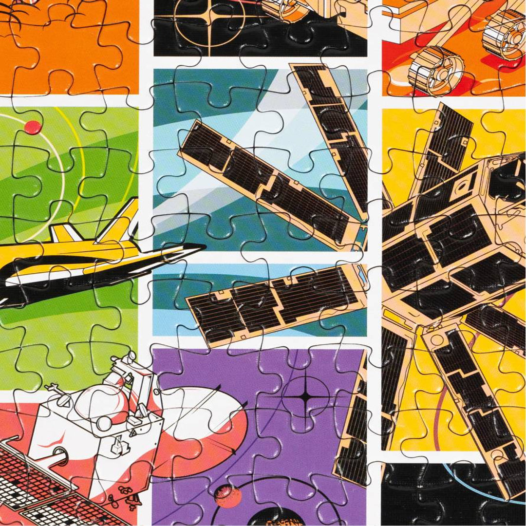 Jigsaw Nation ISRO Originals – The Explorer 150 Piece Jigsaw Puzzle | Space & Satellite Theme Puzzle for Kids & Adults