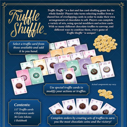 Truffle Shuffle Card Game – Chocolate Collection Strategy Game for Family & Friends (AEG)