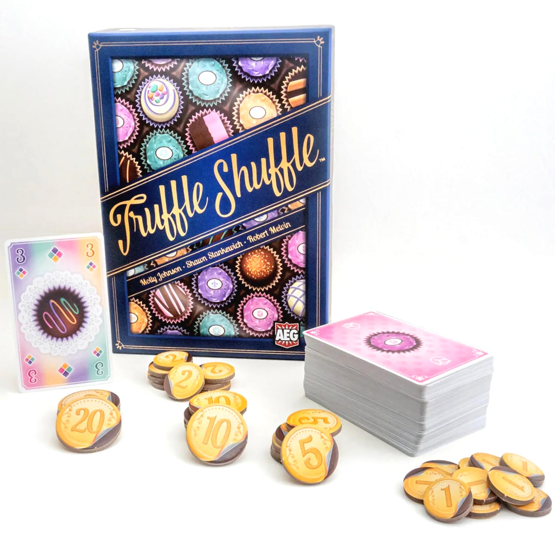 Truffle Shuffle Card Game – Chocolate Collection Strategy Game for Family & Friends (AEG)