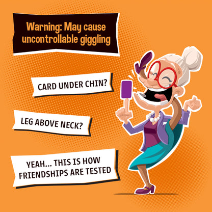 Yogi Party Card Game – Fun Physical Challenge Game for Family & Friends