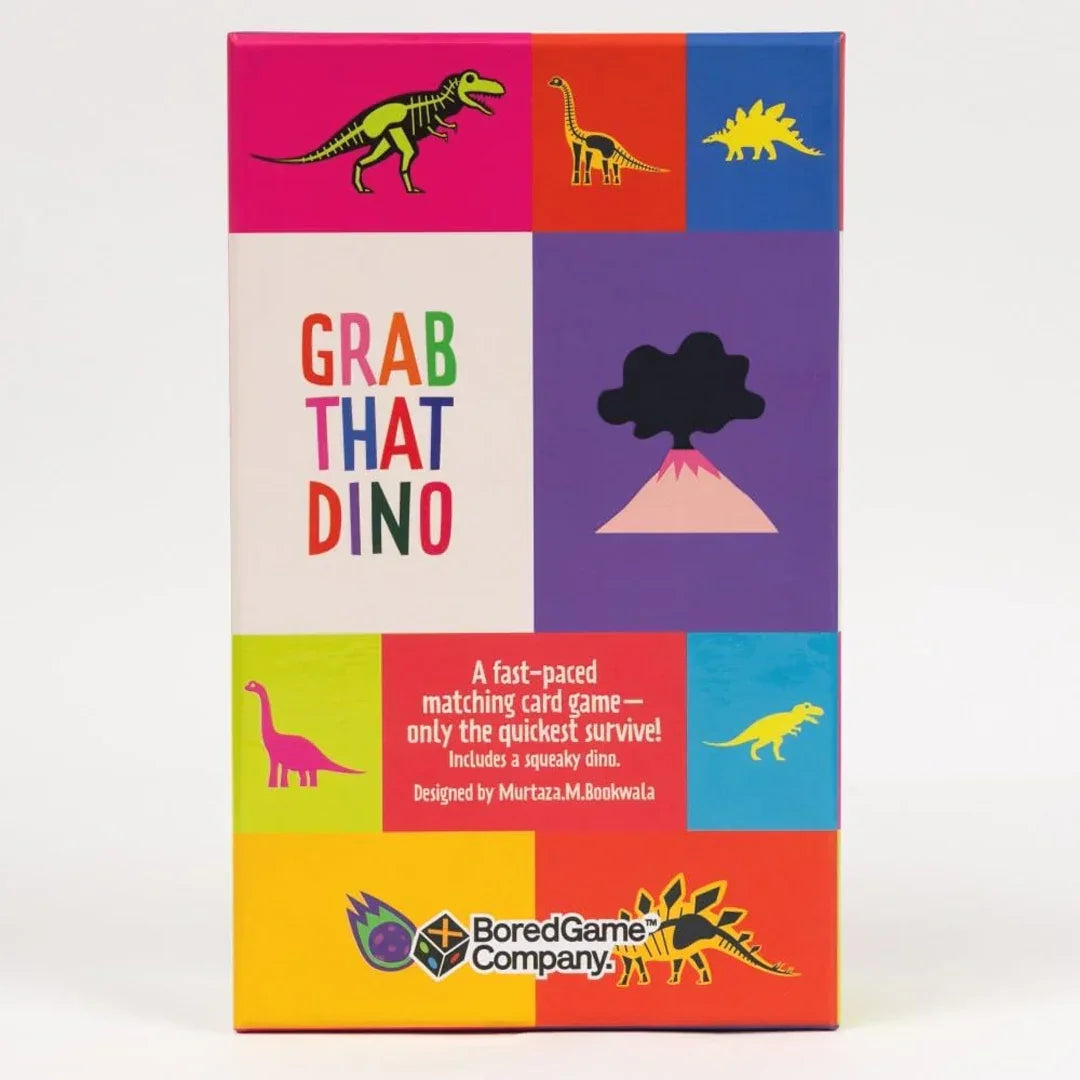Grab That Dino – Fast-Paced Dinosaur Matching Card Game for Kids & Families