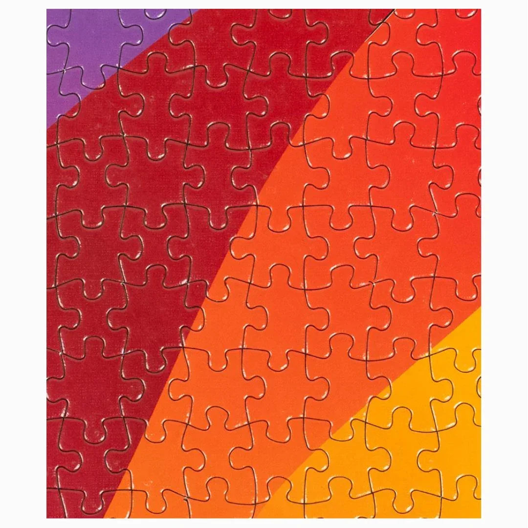Jigsaw Nation Squiggle Party 500 Piece Rectangle Puzzle | Modern Abstract Art Jigsaw Puzzle for Teens & Adults