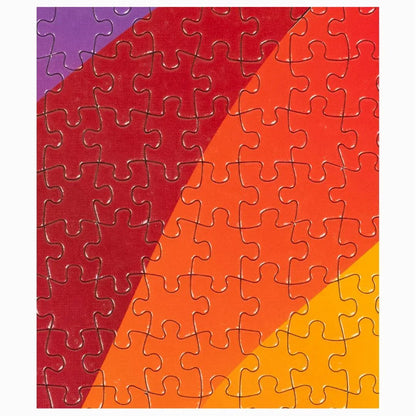 Jigsaw Nation Squiggle Party 500 Piece Rectangle Puzzle | Modern Abstract Art Jigsaw Puzzle for Teens & Adults