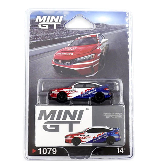 MINI GT 1:64 Blister Pack Honda Civic Type R – 2023 Pace Car HRC | Blister Edition Diecast Model