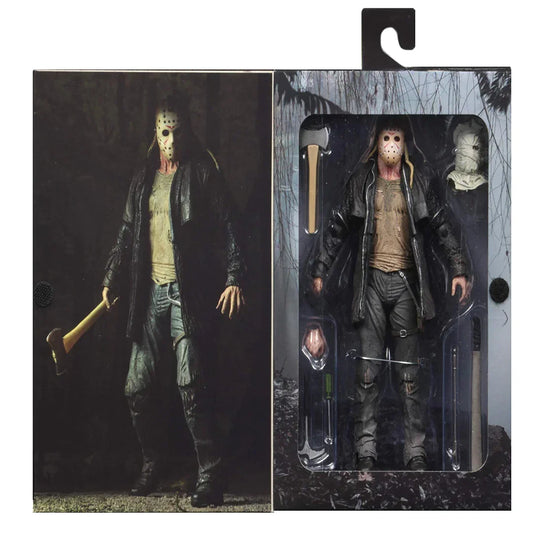 Jason Voorhees Ultimate Action Figure – Friday the 13th Collectible Figure with Accessories