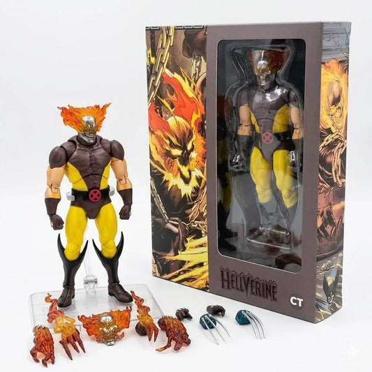 Hellverine Action Figure  6 Inch – Collectible Edition