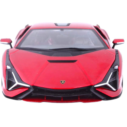 Bburago 1:24 Lamborghini Sián FKP 37 Red Diecast Model Car – Premium Supercar Collectible