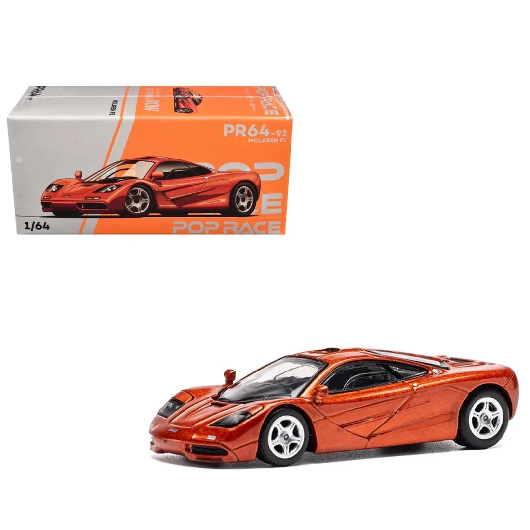 Pop Race PR64-92 McLaren F1 1:64 Die-Cast Model Car | Premium Collector Edition
