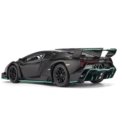 HQT 1:22 Scale Die-Cast Lamborghini Venom Model – Premium Collectible Edition (Light & Sound | Pull Back Action)