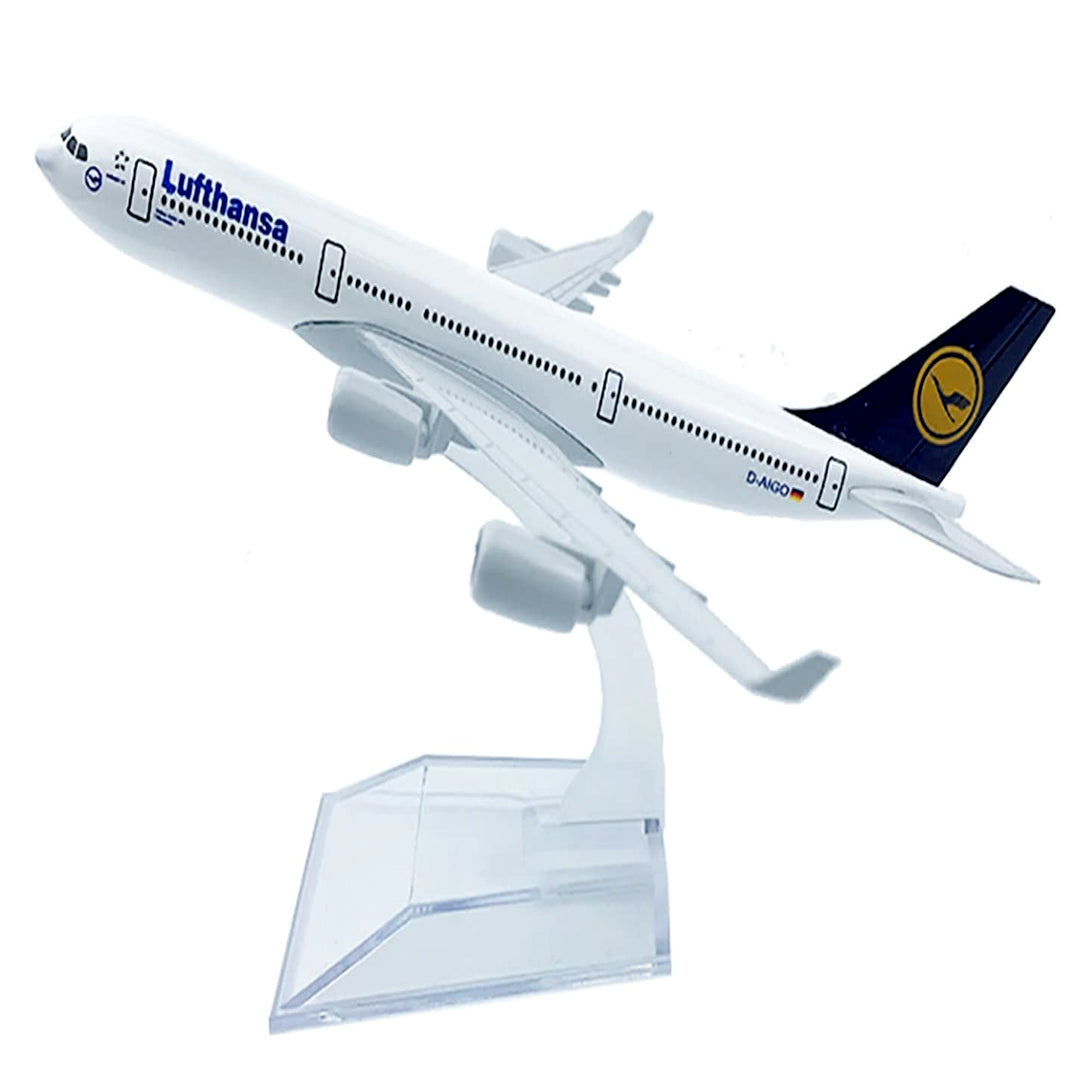 Breatoi Die-Cast Aircraft Model Collection (16 cm) with Display Stand – International Airline Jet Showpieces