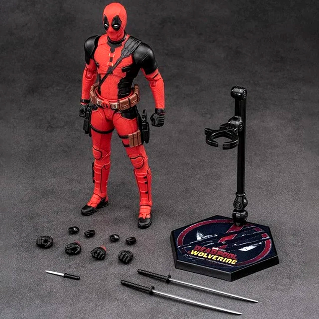 ZD Toys Marvel Deadpool 1/10 Scale Action Figure – Deadpool & Wolverine Collectible Statue