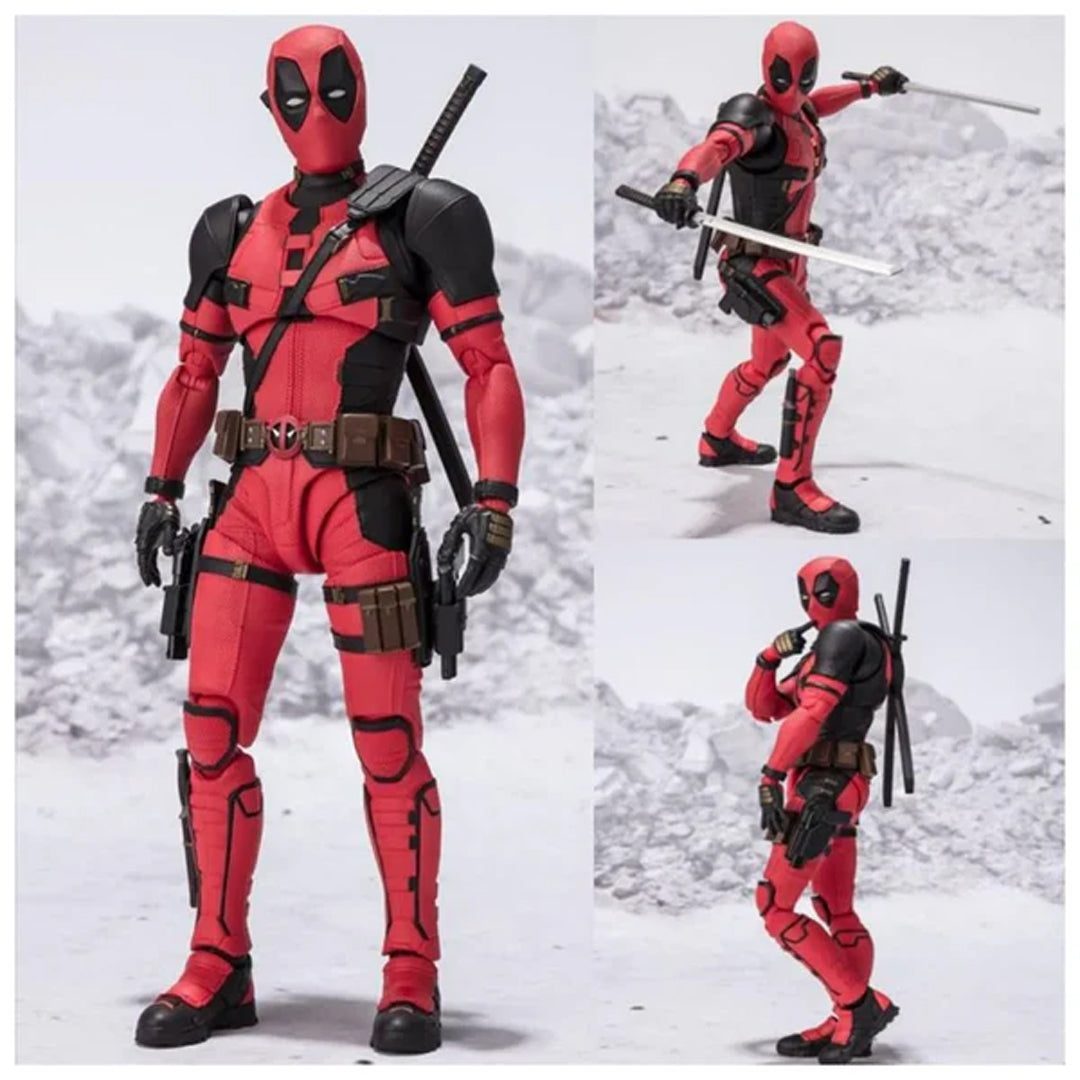 ZD Toys Marvel Deadpool 1/10 Scale Action Figure – Deadpool & Wolverine Collectible Statue