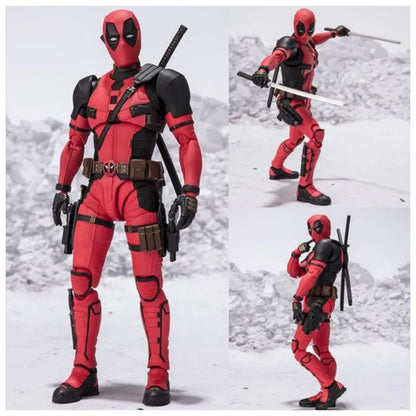 ZD Toys Marvel Deadpool 1/10 Scale Action Figure – Deadpool & Wolverine Collectible Statue