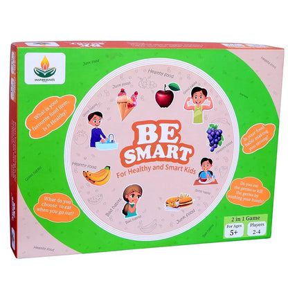 Be Smart – Healthy and Smart Kids | Educational Board Game (2 in 1 Game)