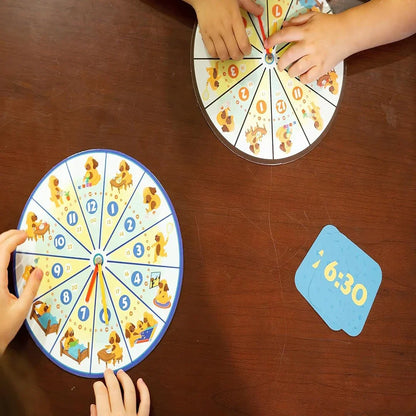 YUKA CHAMPS Tik-Tok Tick – Learn to Read Time Educational Board Game (Ages 4–12)