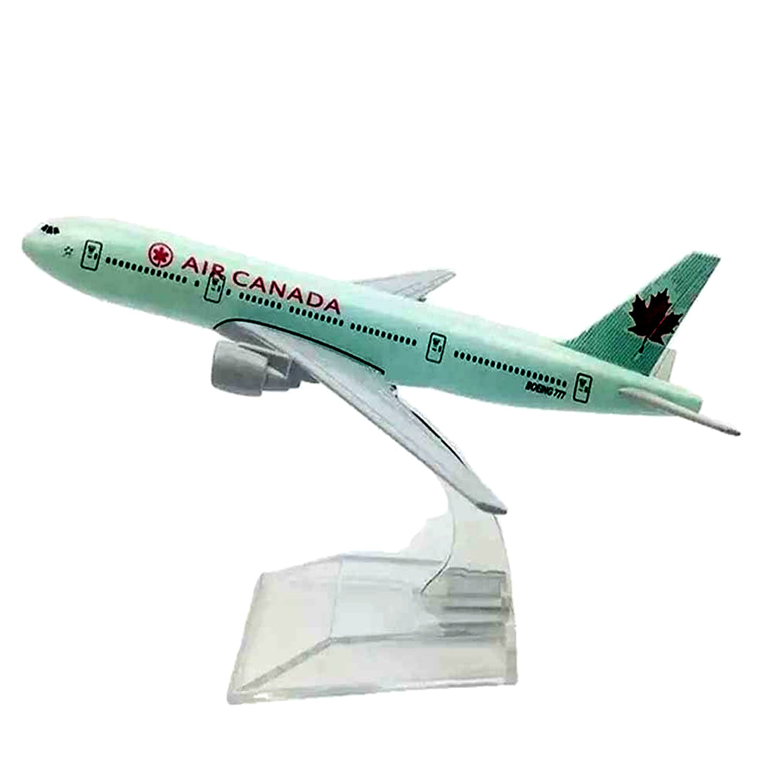 Breatoi Die-Cast Aircraft Model Collection (16 cm) with Display Stand – International Airline Jet Showpieces