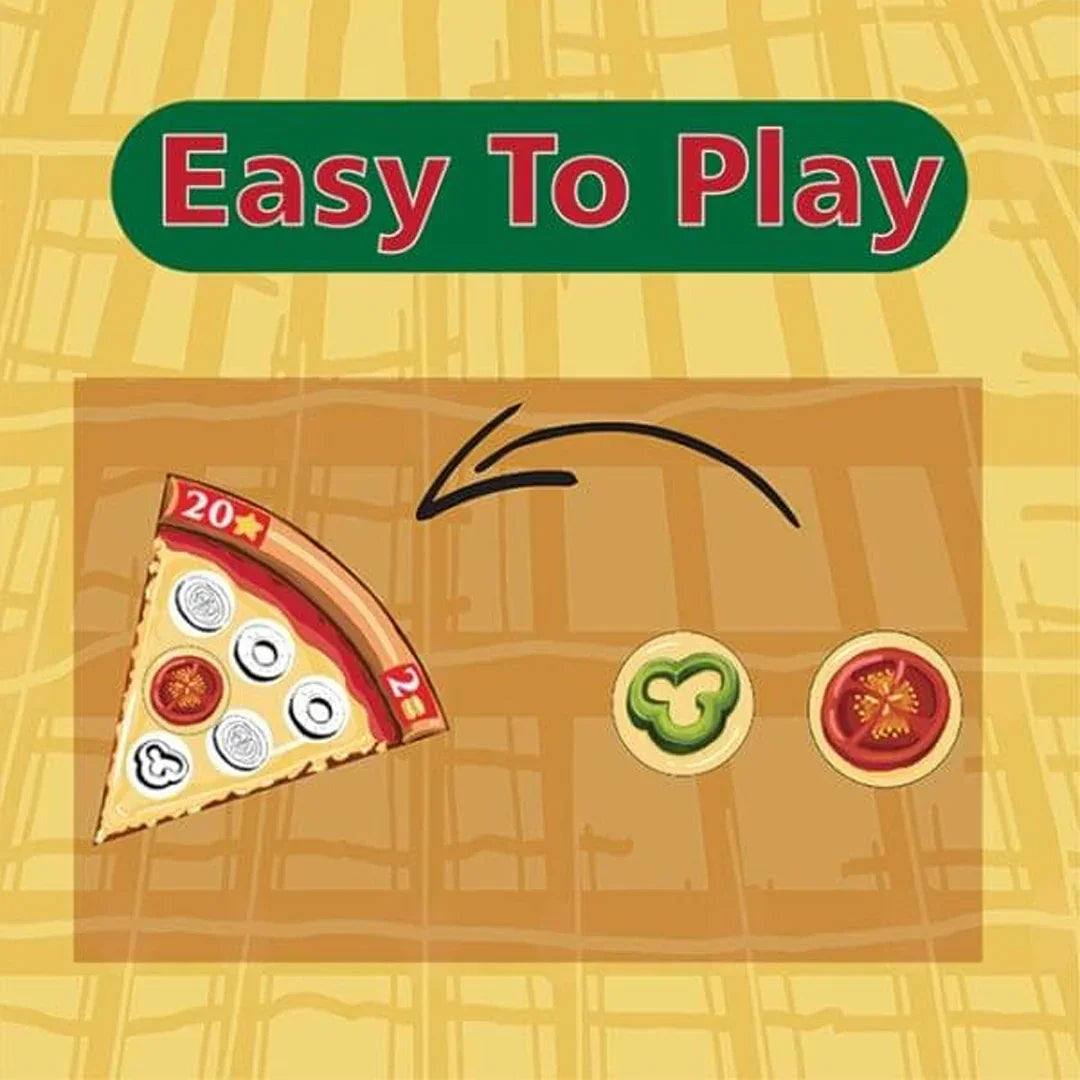 Top Up Your Pizza – Fun Family Strategy Board Game (Ages 5–99)