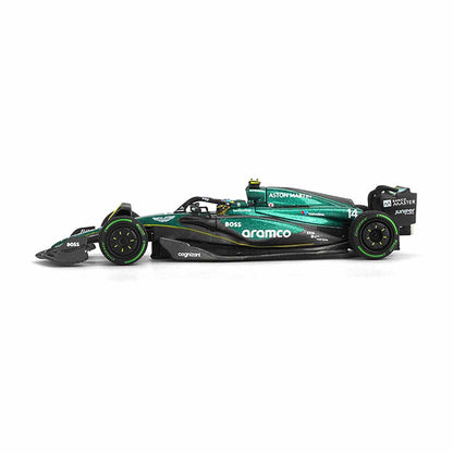 MINI GT 1:64 Aston Martin AMR24 #14 Fernando Alonso 2024 Canadian GP Formula One Die-Cast Model Car