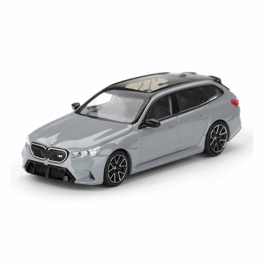 MINI GT 1:64 (Blister Pack) BMW M5 Touring Brooklyn Grey Metallic #1096 Die-Cast Model Car