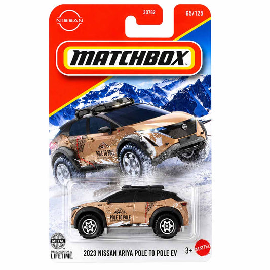 Matchbox 1:64 2023 Nissan Ariya Pole to Pole EV Die-Cast Model Car | Blister Pack Collector Edition