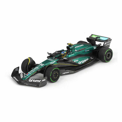 MINI GT 1:64 Aston Martin AMR24 #14 Fernando Alonso 2024 Canadian GP Formula One Die-Cast Model Car