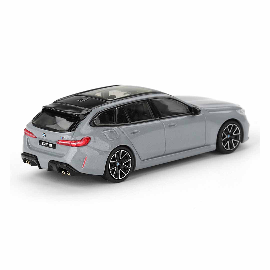 MINI GT 1:64 (Blister Pack) BMW M5 Touring Brooklyn Grey Metallic #1096 Die-Cast Model Car