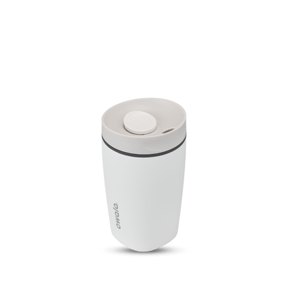 Owala SmoothSip Slider Insulated Sipper Bottle 12oz. / 355ml – Leakproof Travel Coffee Mug with Sliding Lid for Hot & Cold Drinks (pack of 1)