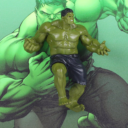 Unleash the Power: Hulk Action Figure Decorative Wall Frame - Transform Your Space with Superhero Strength