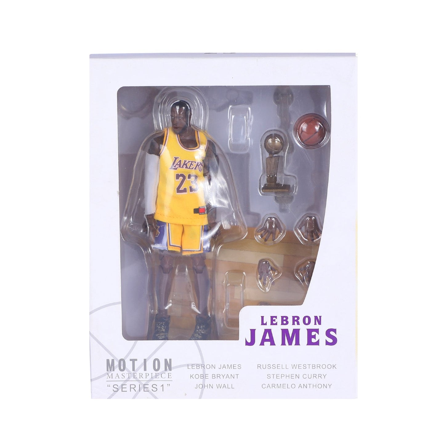 LeBron James Action Figure with Championship Accessories