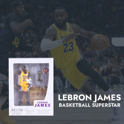 LeBron James Action Figure with Championship Accessories