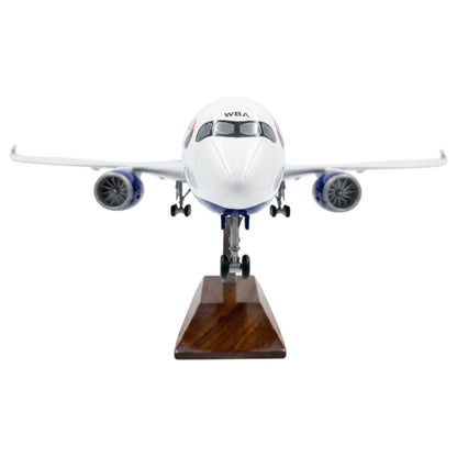 British Airways A350 1:142 Scale Diecast Aeroplane Display Model with LED Light | Premium Aircraft Replica with Display Stand