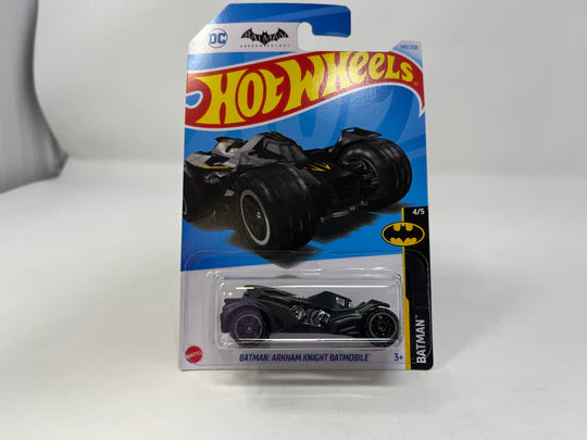 Hotwheel Batman Arkham Knight Batmobile Roars as Hot Wheels Collectible"