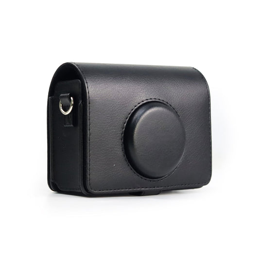 Sleek Protection For Mini Evo : Black PU Leather Case for Fujifilm Instax Mini EVO!