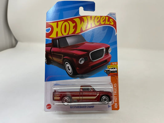 "Classic Cool: Hot Wheels '63 Studebaker Champ 155 - 2024 Edition"