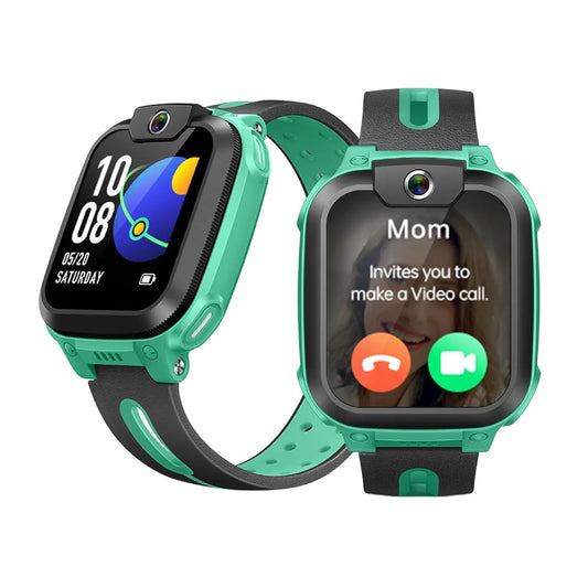 IMOO Watch Phone Z1 Kids Smart Watch, 4G Kids Smartwatch Phone with Long-Lasting Video & Phone Call, Kids GPS Watch with Real-time Locating & IPX8... (Dark Green) - Jaiman Toys
