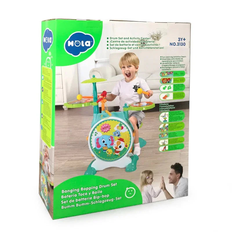 HOLA 3130 Banging Bopping Drum Set - Jaiman Toys