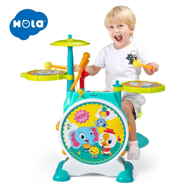 HOLA 3130 Banging Bopping Drum Set - Jaiman Toys