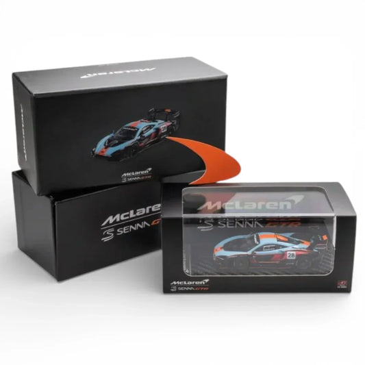LCD Models 1:64 McLaren Senna GTR Gulf Livery | Auto Passion Alliance 2025 Diecast Model
