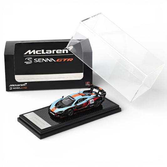 LCD Models 1:64 McLaren Senna GTR Gulf Livery | Auto Passion Alliance 2025 Diecast Model