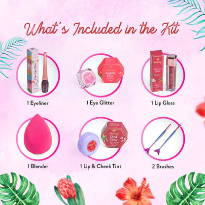 Whimsy Glow-Up Beauty Kit - Pack of 7 - Jaiman Toys