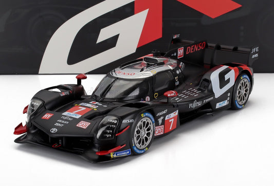 Bburago 1:43Toyota GR010 Hybrid #7 Gazoo Racing WEC 2024 Scale Diecast Model Car | Racing Collectible