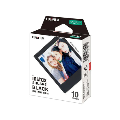 Instax Square Black Frame- 10 Films